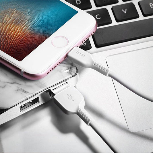 Cabo Carregador USB Lightning IOS Rápido Turbo 1 Metro